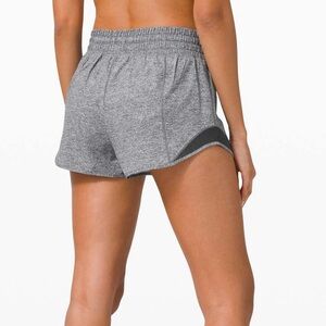 Lululemon Grey Hottie Hot shorts!